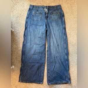 Old Navy High Rise Baggy Wide Leg Jeans